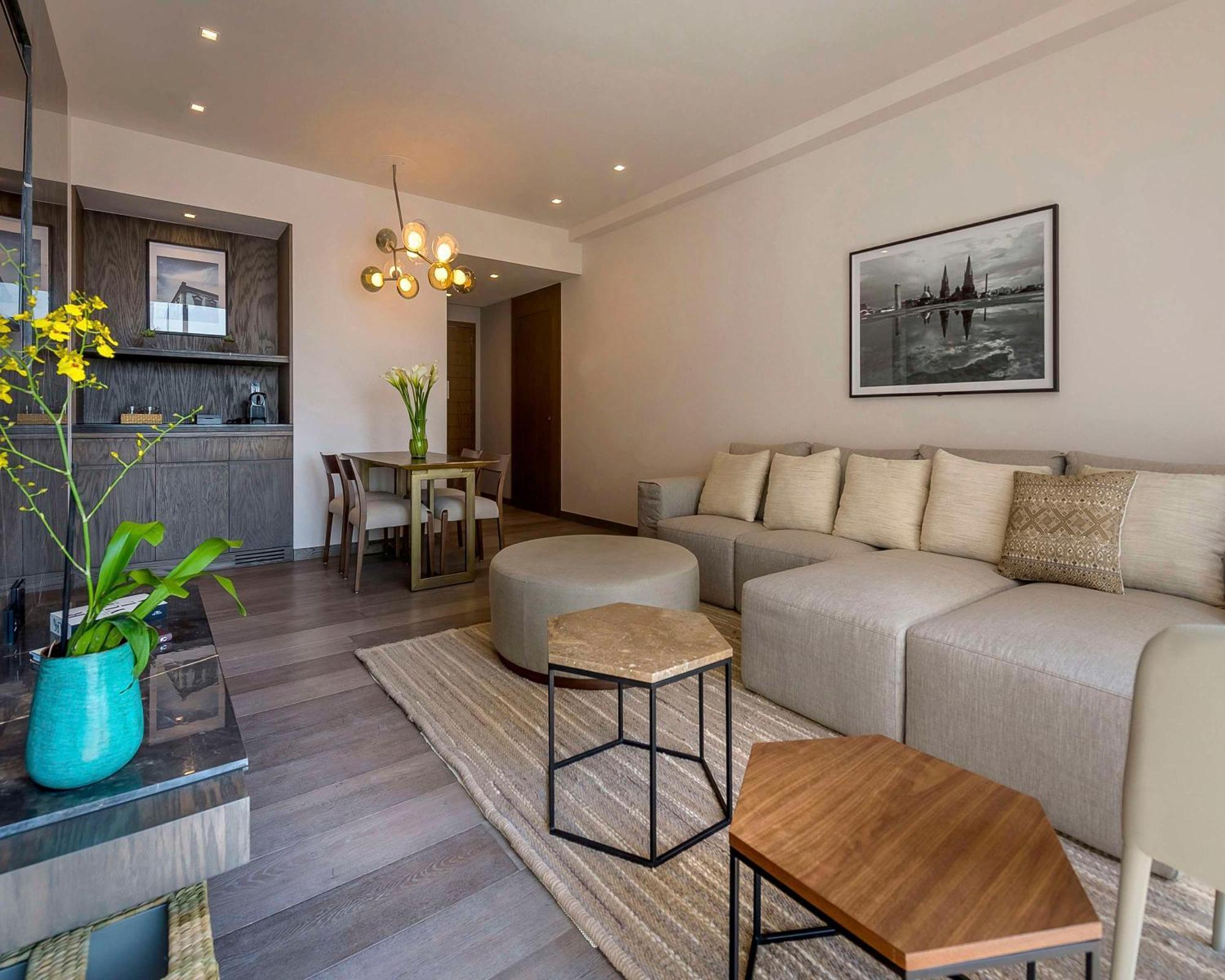 Hyatt Regency Andares Guadalajara Hotel Zapopan Exterior foto A living room in a serviced apartment in London